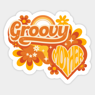 Groovy Mother Sticker